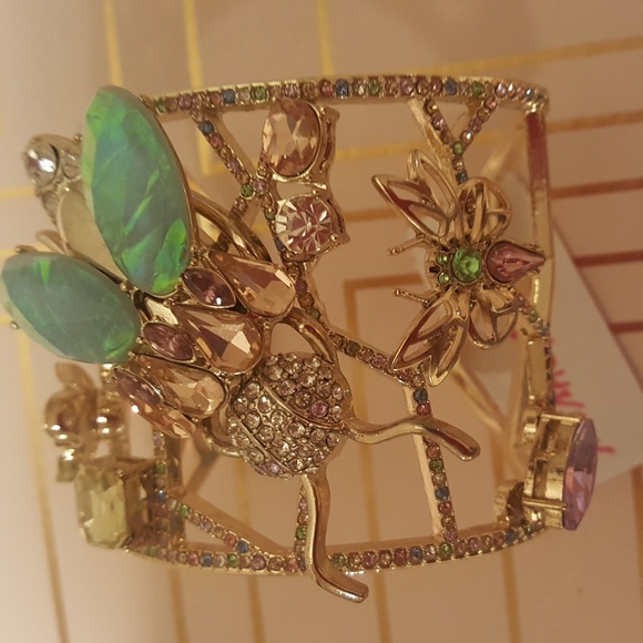 Betsey Johnson Jewelry - Fun Betsey Johnson Gold-Tone Bracelet.  Never worn